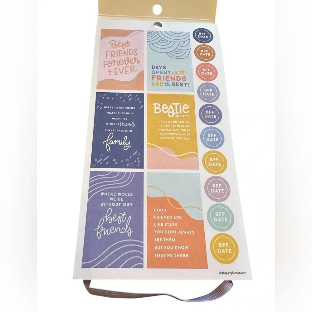 The Happy Planner Friendship Sticker Book